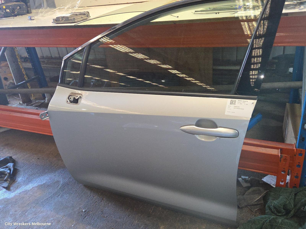 TOYOTA COROLLA LEFT FRONT DOOR, E210, HATCH/SEDAN, 07/2018 ONWARDS - Image 2