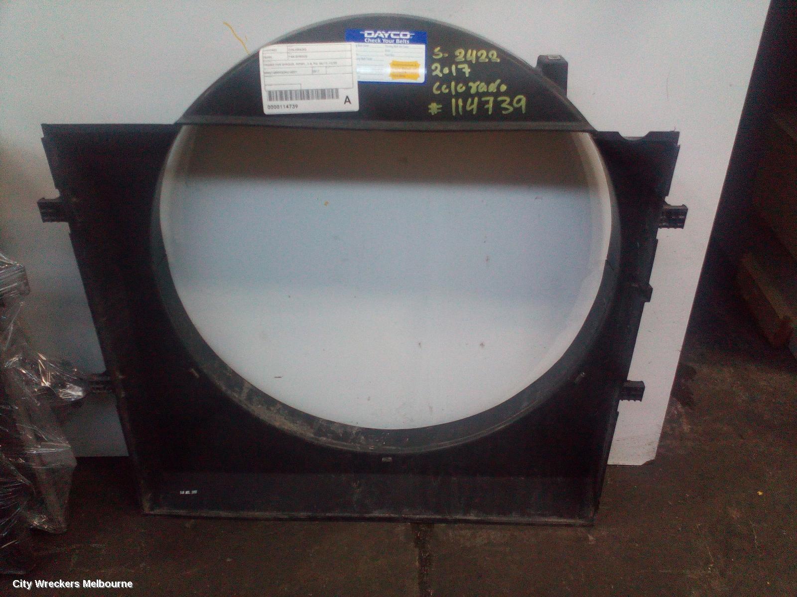 HOLDEN COLORADO FAN SHROUD, ENGINE FAN SHROUD, DIESEL, 2.8, RG, 06/2012 - 12/2020 - Image 3