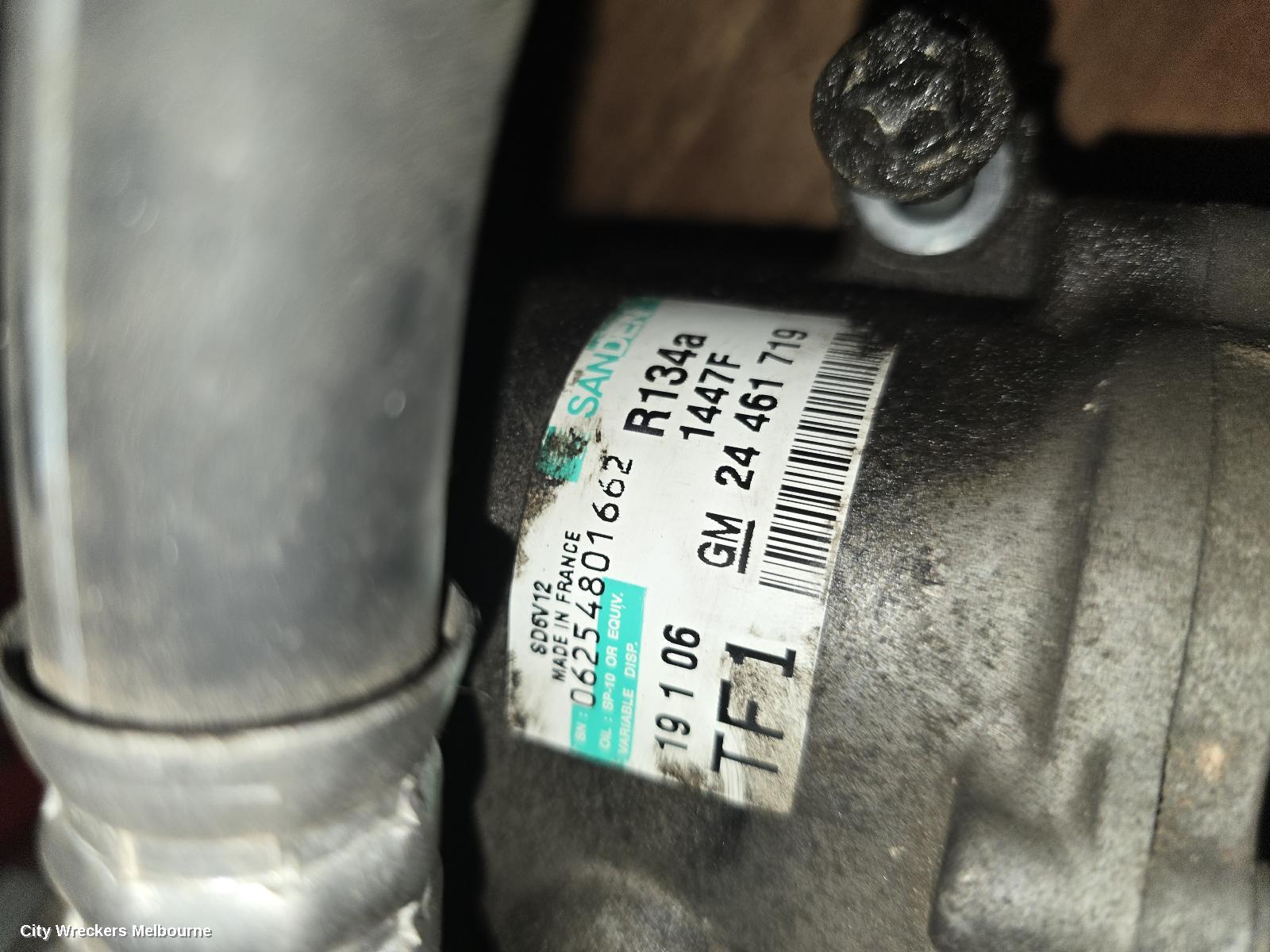 HOLDEN BARINA A/C COMPRESSOR, XC, SANDEN, 1447F, 03/2001 - 09/2011 - Image 1