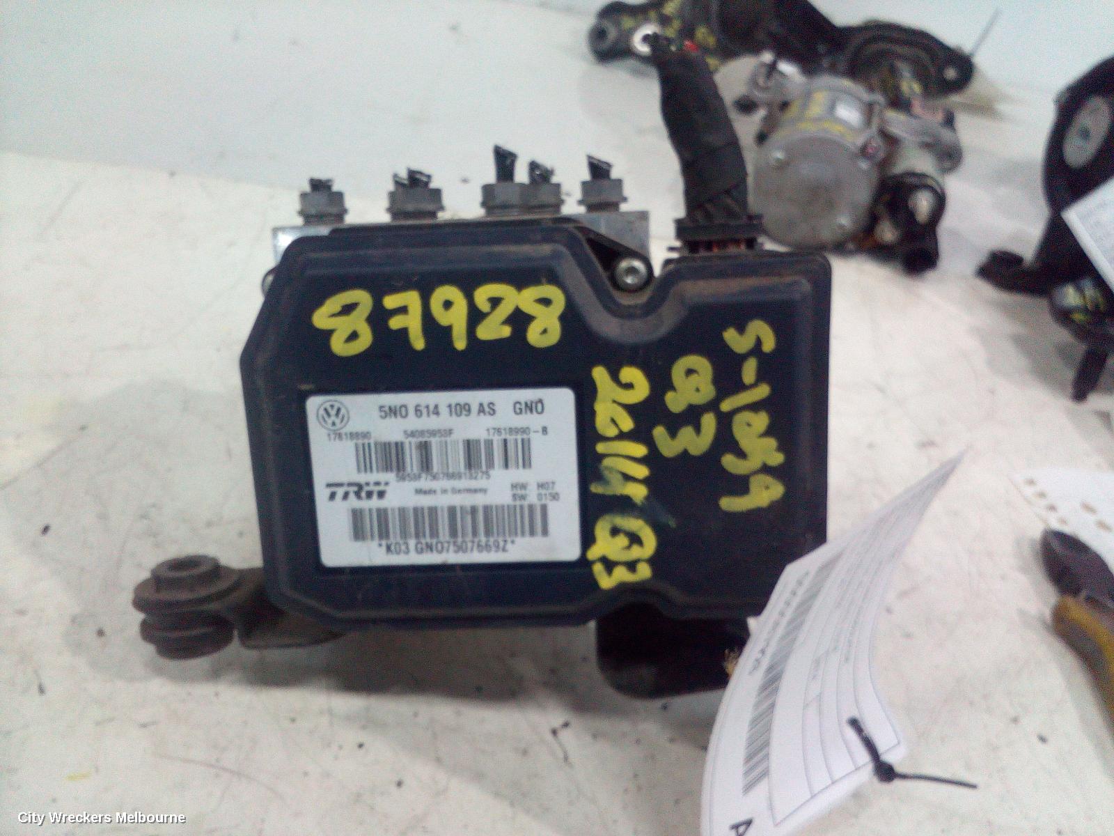AUDI Q3 ABS PUMP/MODULATOR, P/N 5NO614109AS, 8U, 03/2012 - 12/2018 - Image 2