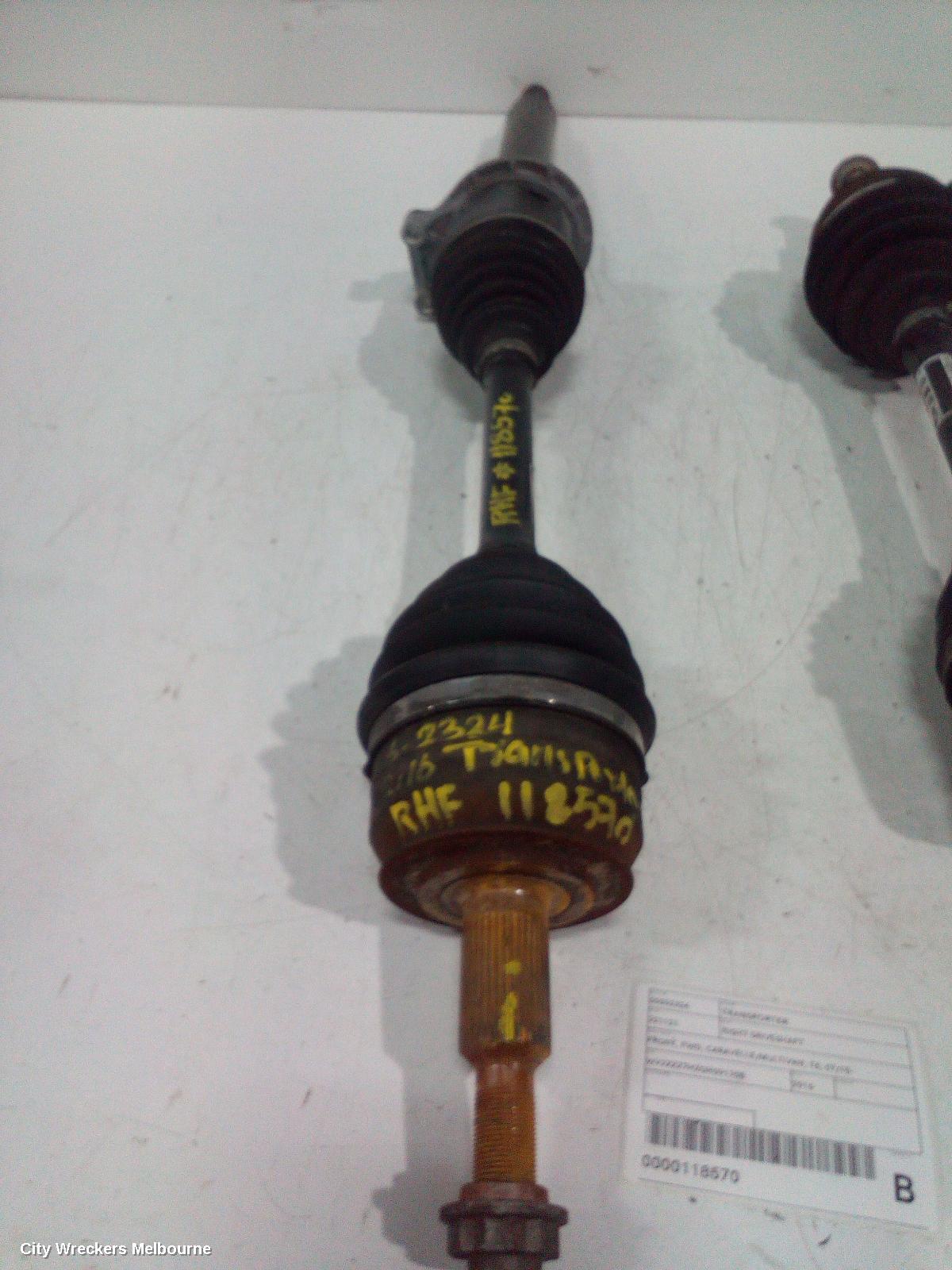 VOLKSWAGEN TRANSPORTER RIGHT DRIVESHAFT, FRONT, FWD, CARAVELLE/MULTIVAN, T6, 07/2015 ONWARDS - Image 1