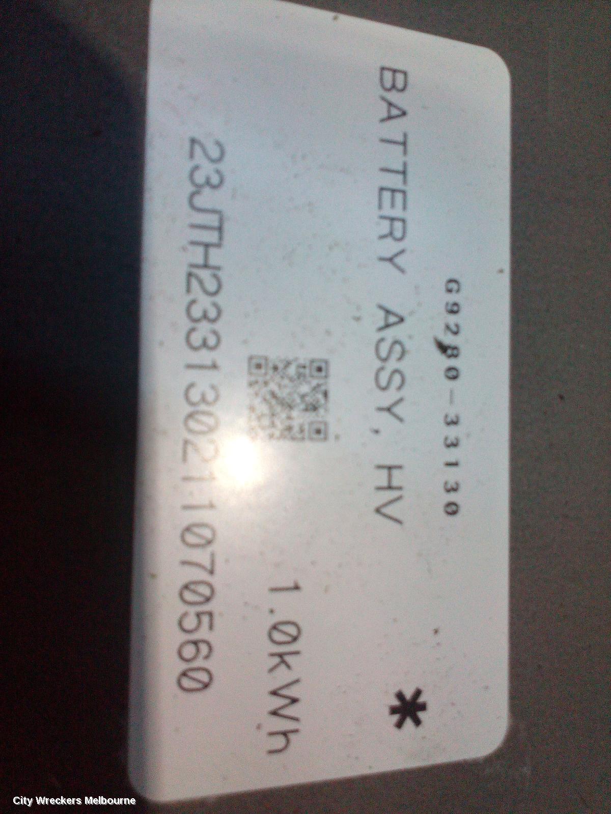 TOYOTA CAMRY BATTERY, 12V VOLT BATTERY (LOCATED IN FRONT), XV70, 09/2017 ONWARDS - Image 3