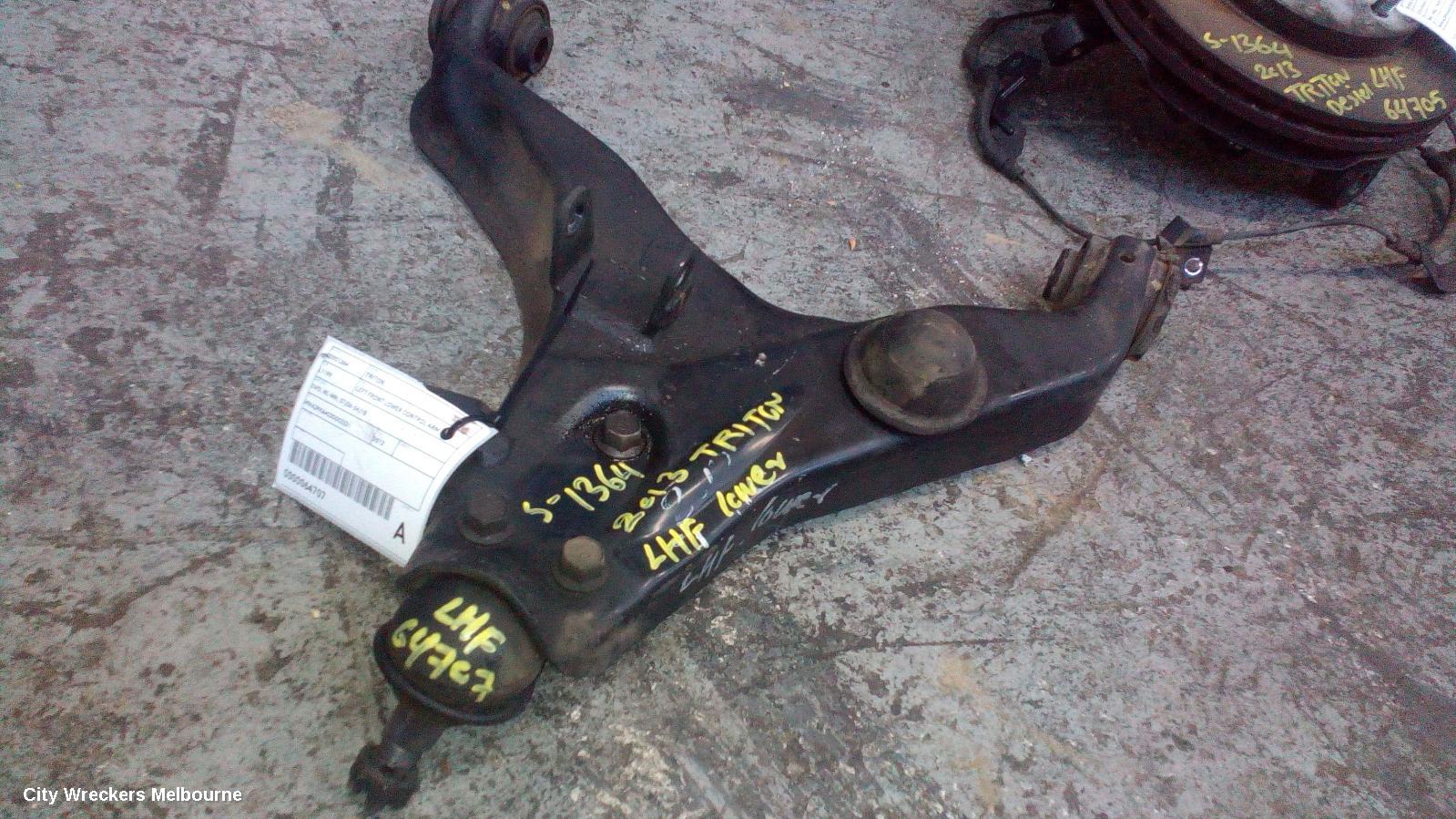MITSUBISHI TRITON LEFT FRONT LOWER CONTROL ARM, 2WD, ML-MN, 07/2006 - 04/2015 - Image 2