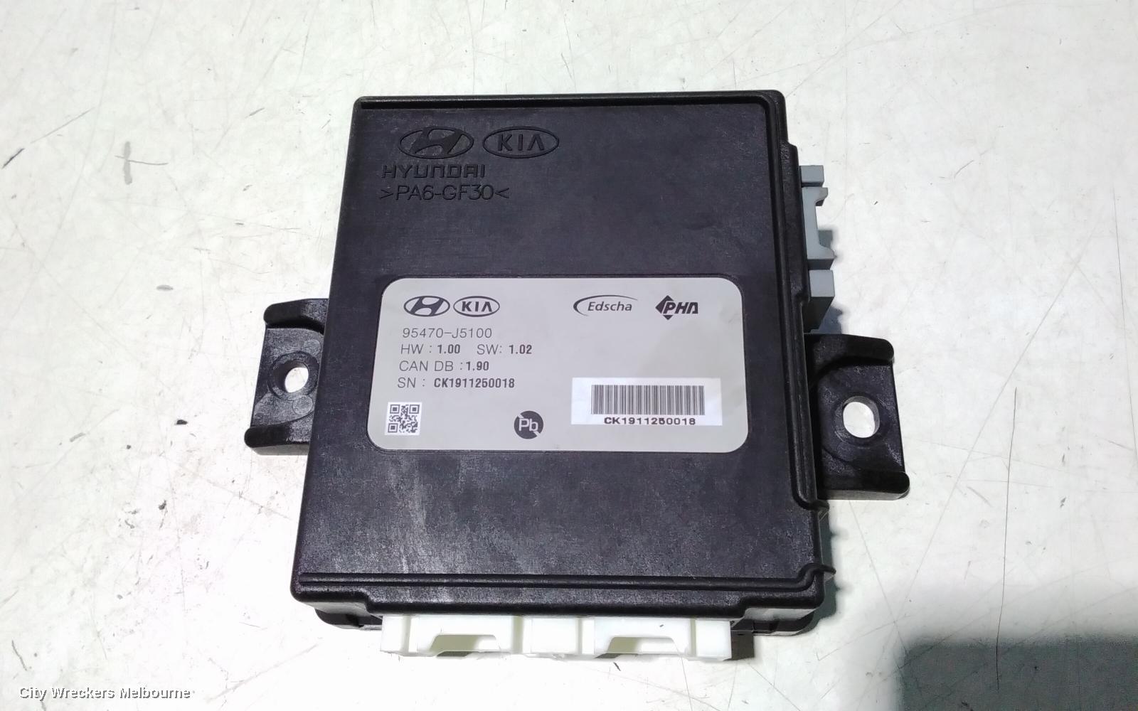 KIA STINGER, CK, 06/2017 - 04/2023, POWER LIFT TAILGATE MODULE P/N 95470-J5100: 107911 - Image 2