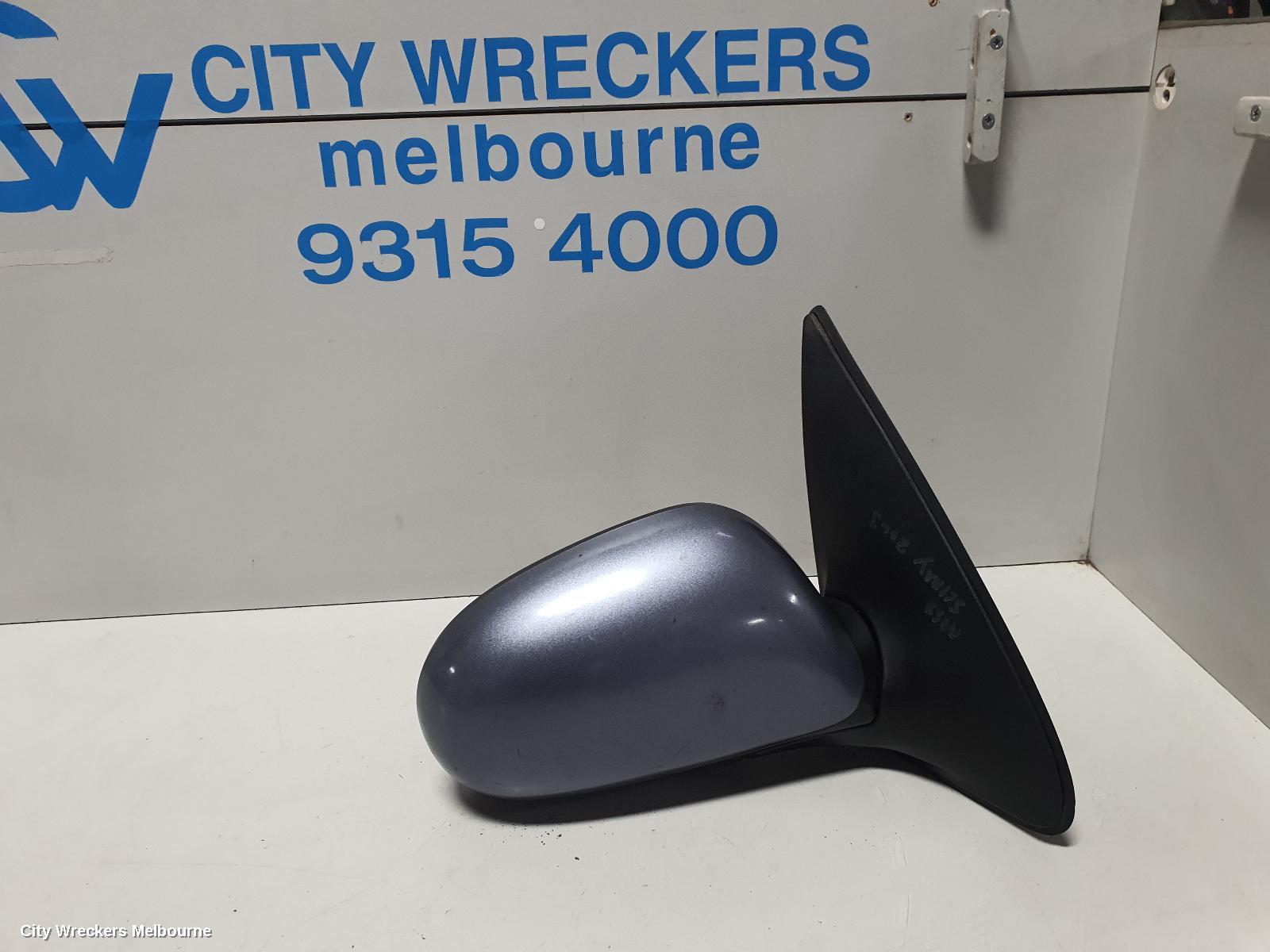 NISSAN PULSAR RIGHT DOOR MIRROR, N16, SEDAN, COLOUR CODED, 07/2000 - 07/2003 - Image 2