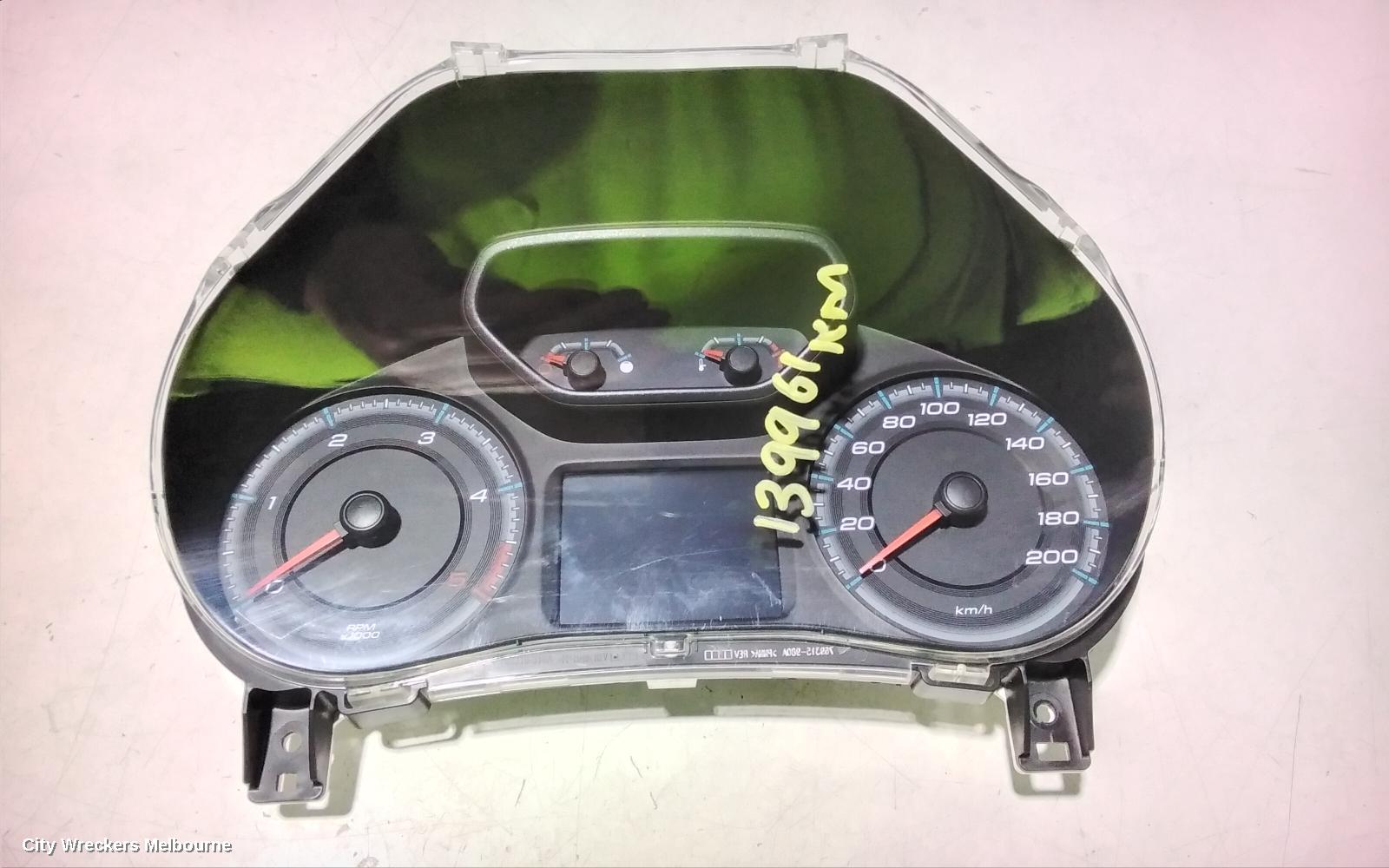 HOLDEN COLORADO INSTRUMENT CLUSTER, AUTO T/M, RG, 07/2016 - 12/2020 - Image 3