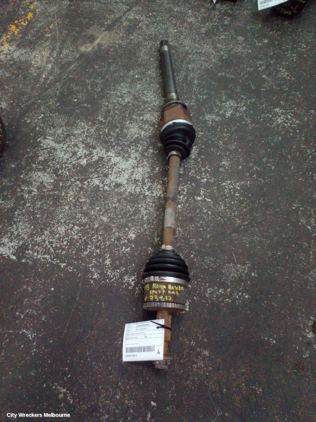 LAND ROVER RANGEROVER SPORT RIGHT DRIVESHAFT, FRONT, DIESEL, L320, 08/2005 - 05/2013 - Image 1