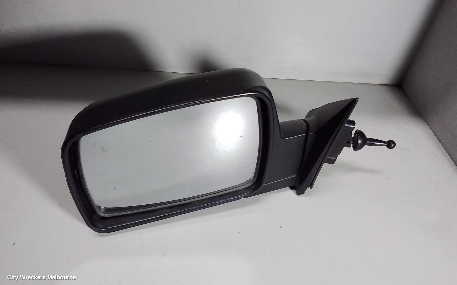 KIA PREGIO LEFT DOOR MIRROR, CT, MANUAL, SQUARE TYPE, 07/2004 - 01/2006 - Image 1