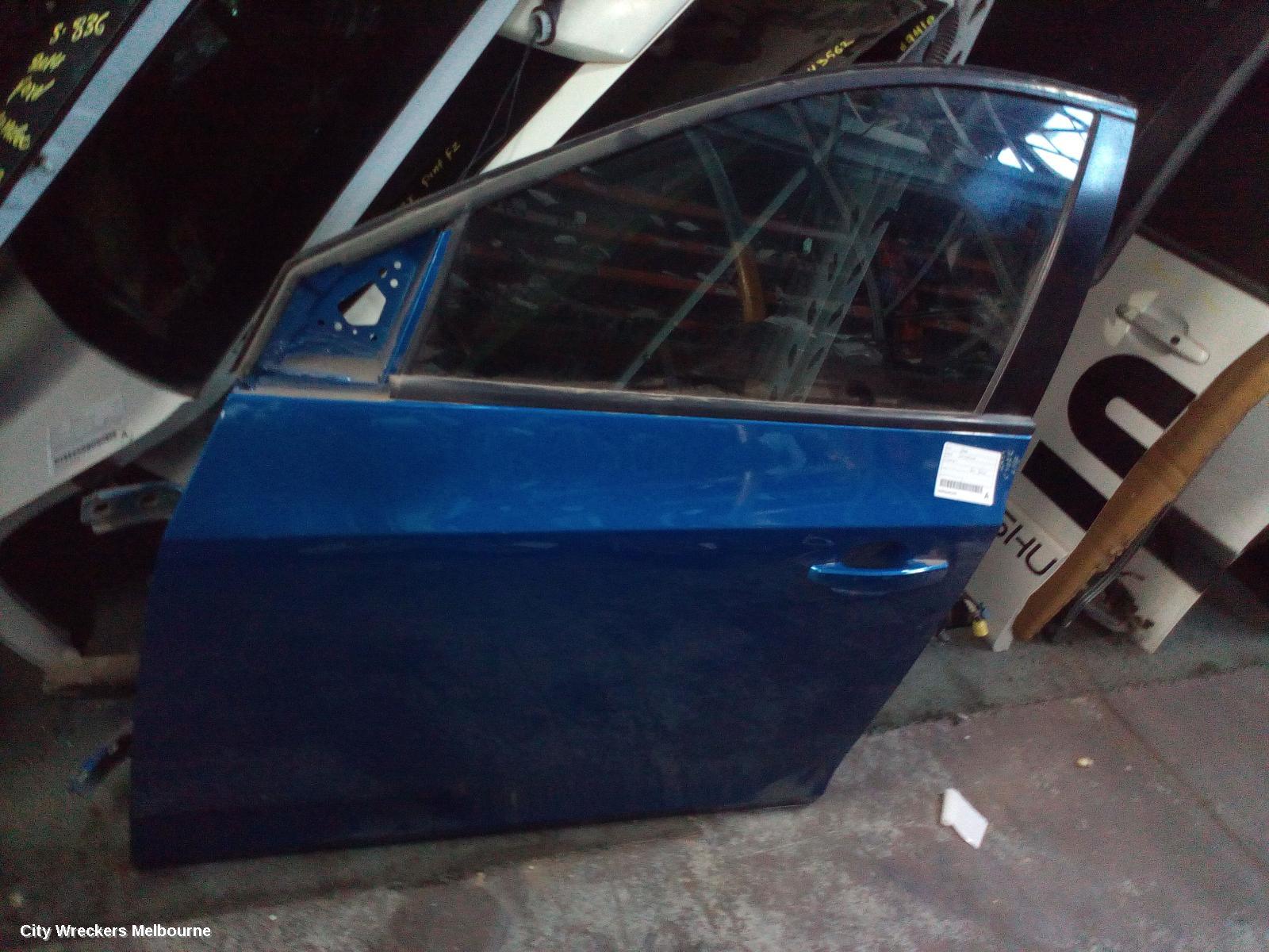 HOLDEN CRUZE LEFT FRONT DOOR, JG, 03/2009 - 02/2011 - Image 1