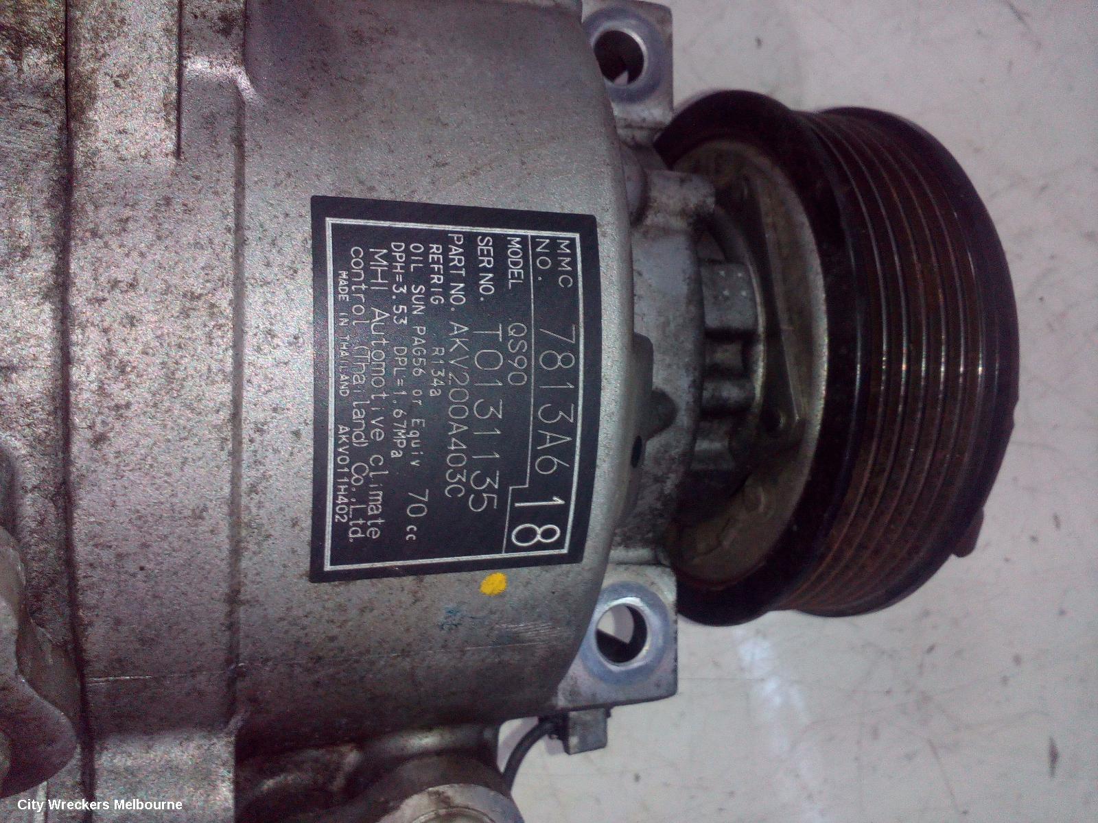 MITSUBISHI OUTLANDER A/C COMPRESSOR, ZJ-ZL, 2.0, PETROL, HYBRID, 03/2014 - 07/2020 - Image 2