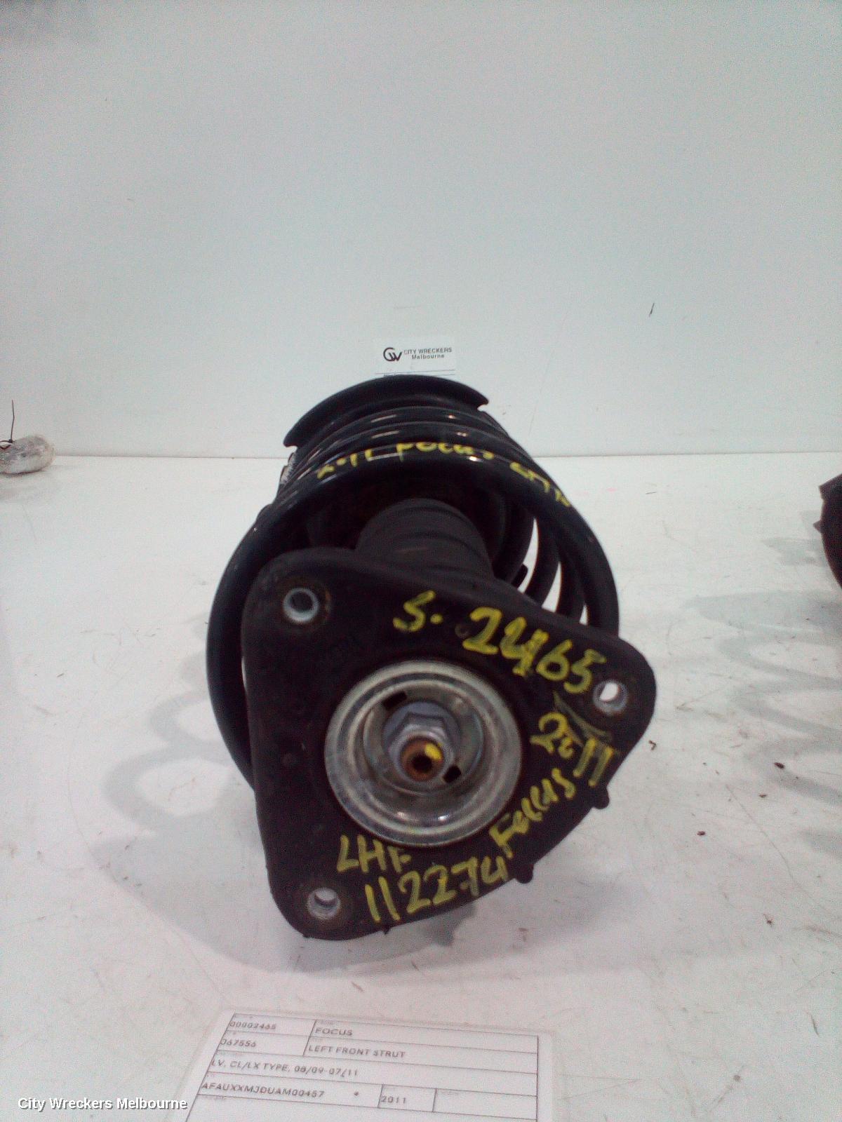 FORD FOCUS LEFT FRONT STRUT, LV, CL/LX TYPE, 08/2009 - 07/2011 - Image 1