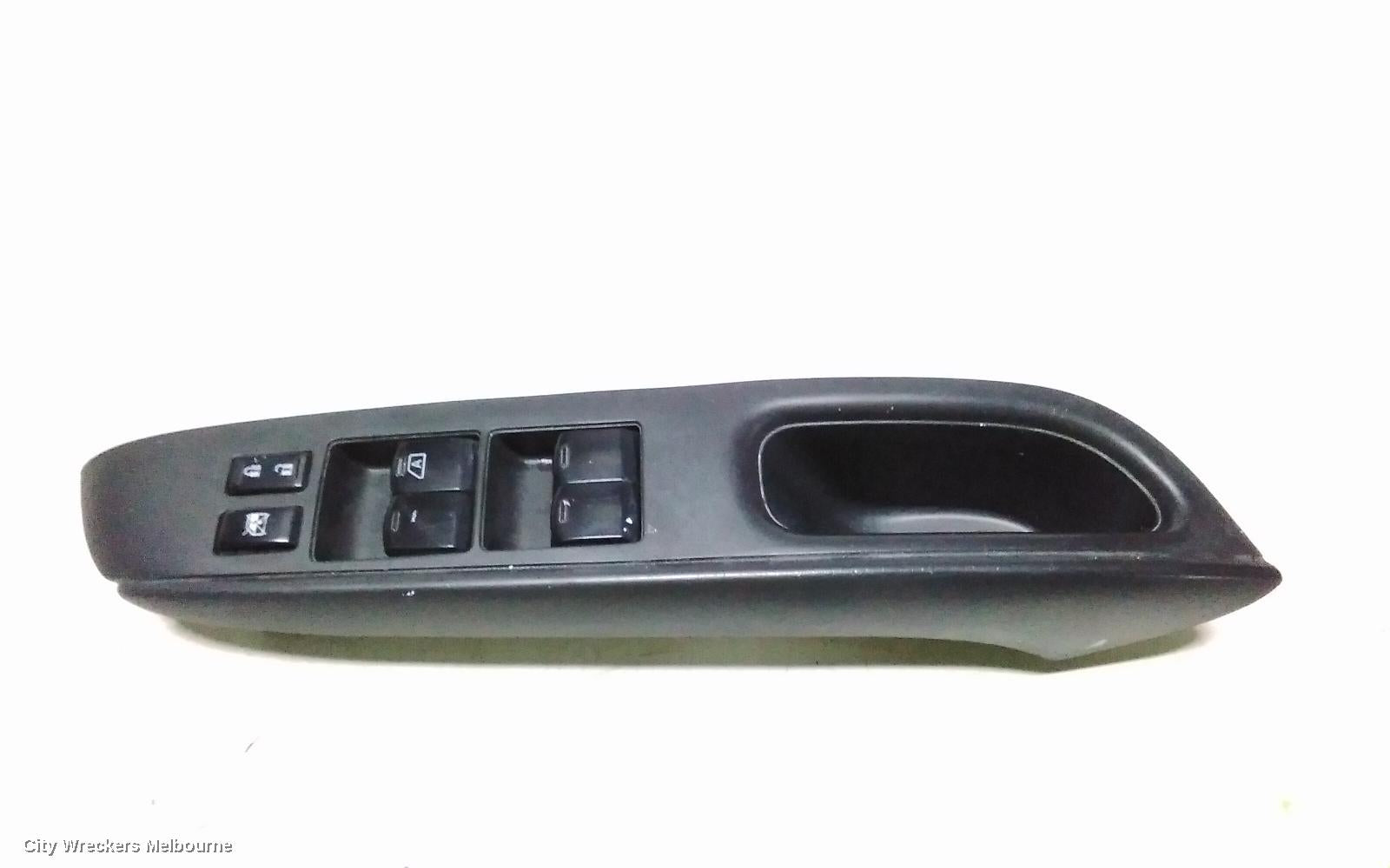 NISSAN ALMERA PWR DR WIND SWITCH, RH FRONT (MASTER SWITCH), N17, 06/2012 - 07/2014 - Image 1