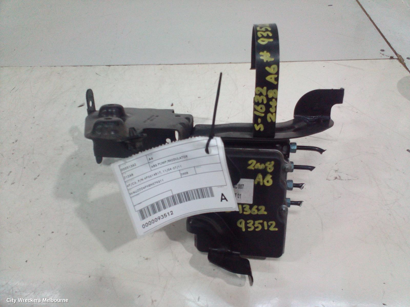 AUDI A6 ABS PUMP/MODULATOR, 4F/C6, P/N 4F0614517, 11/2004 - 07/2011 - Image 1