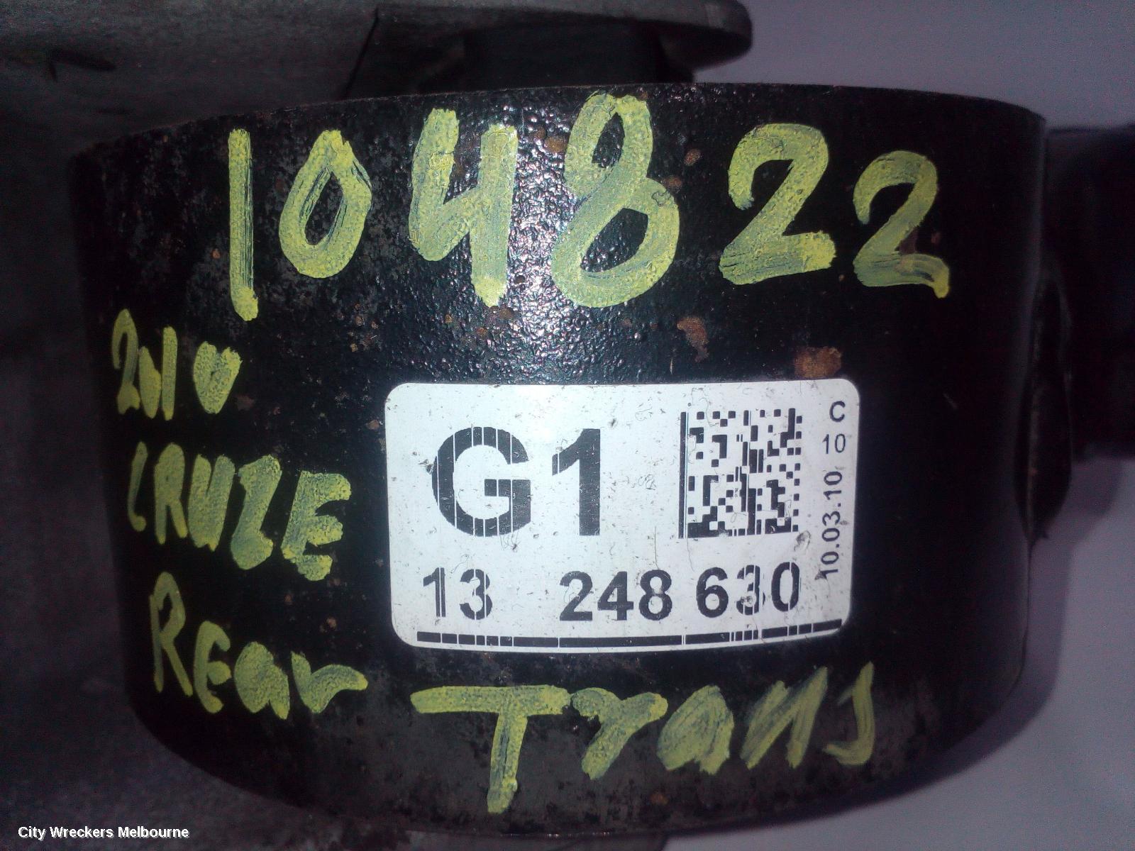 HOLDEN CRUZE MOUNT, ENGINE MOUNT, FRONT, AUTO T/M, PETROL, 1.8, F18D4, 8TH VIN = 5, JG-JH, 03/2009 - 02/2013 - Image 2
