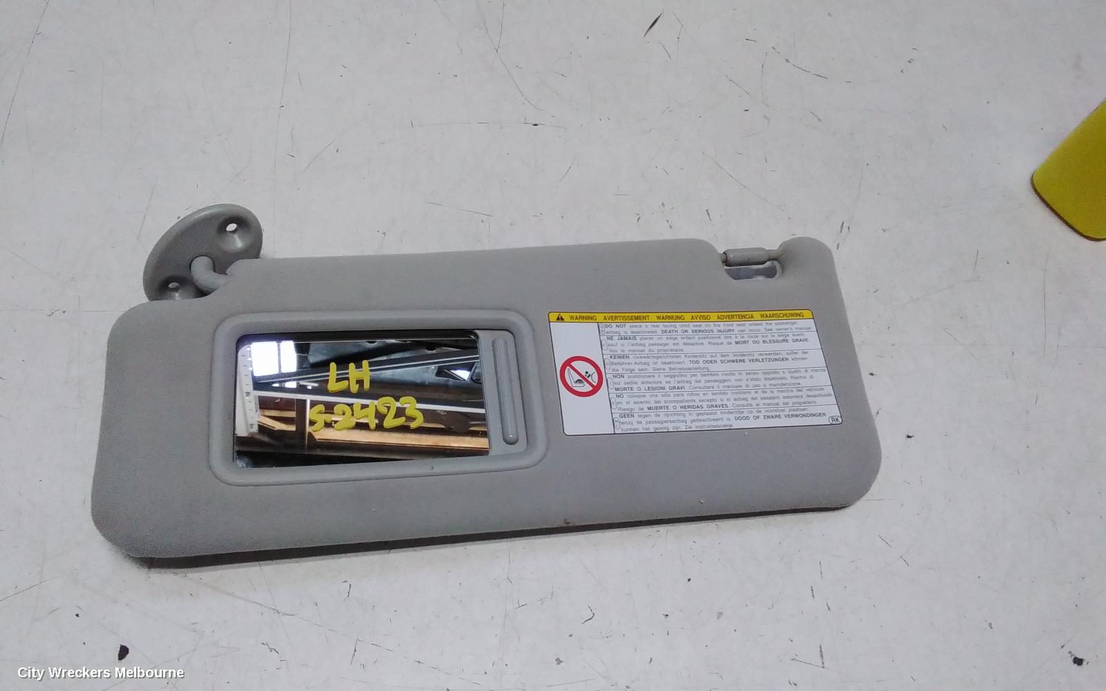 LEXUS IS250/IS250C SUNVISOR, GSE20R, LH SIDE, 11/2005 - 12/2014 - Image 2