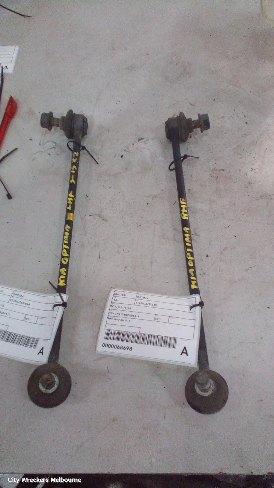 KIA OPTIMA STABILISER BAR, TF 11/2010 - 10/2015 - Image 2