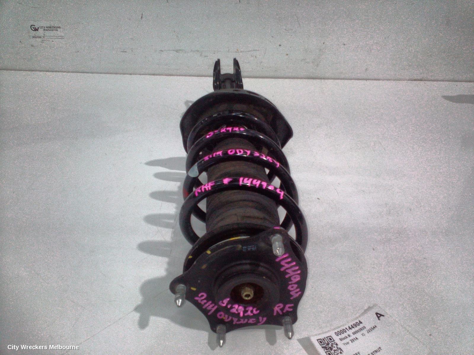 HONDA ODYSSEY RIGHT FRONT STRUT, RC1, 02/2014 - 03/2022 - Image 2