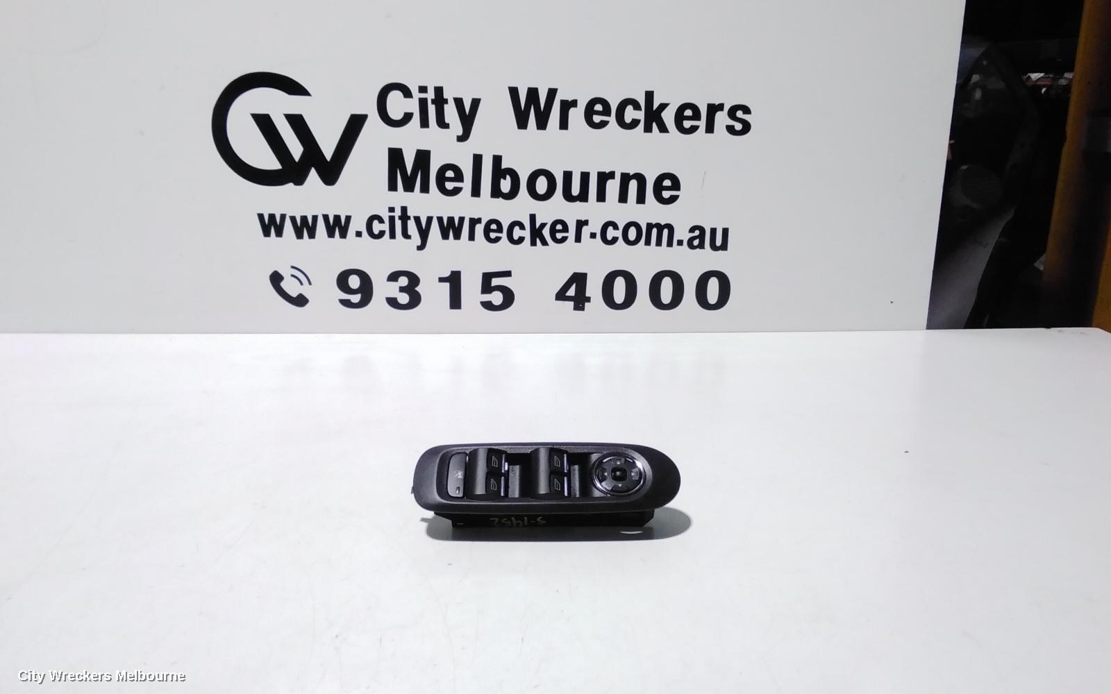 FORD MONDEO PWR DR WIND SWITCH, RH FRONT (MASTER SWITCH), 4DR SWITCH TYPE, MA-MC, 10/2007 - 12/2014 - Image 1