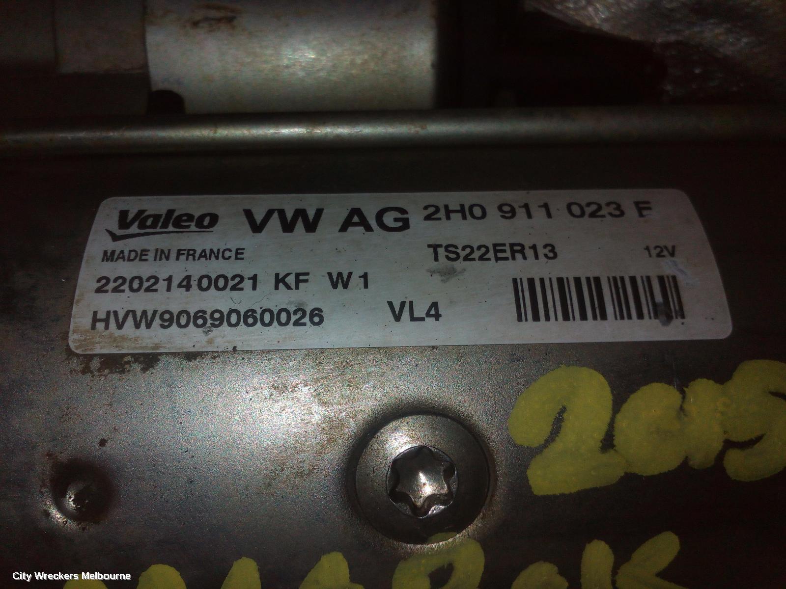 VOLKSWAGEN AMAROK STARTER, DIESEL, 2.0, 2H, 11/2011 ONWARDS - Image 2