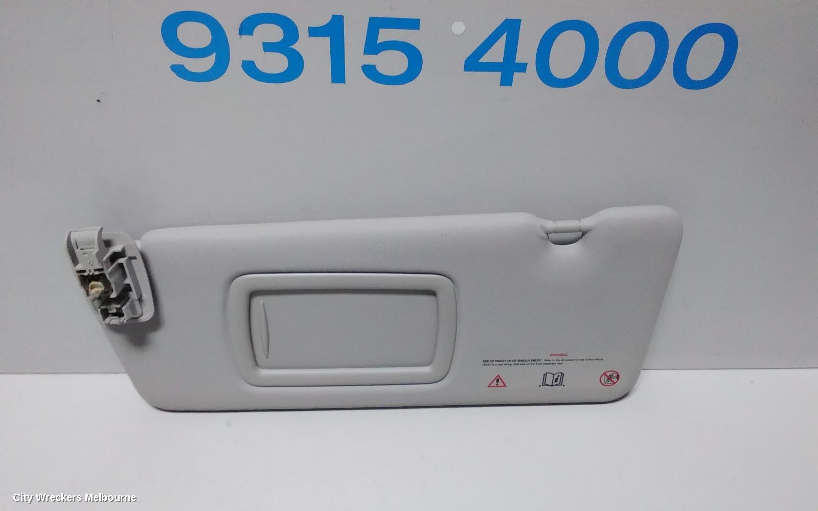 RENAULT MEGANE SUNVISOR, X32/X95/K95, LH SIDE, 09/2010 - 05/2016 - Image 2