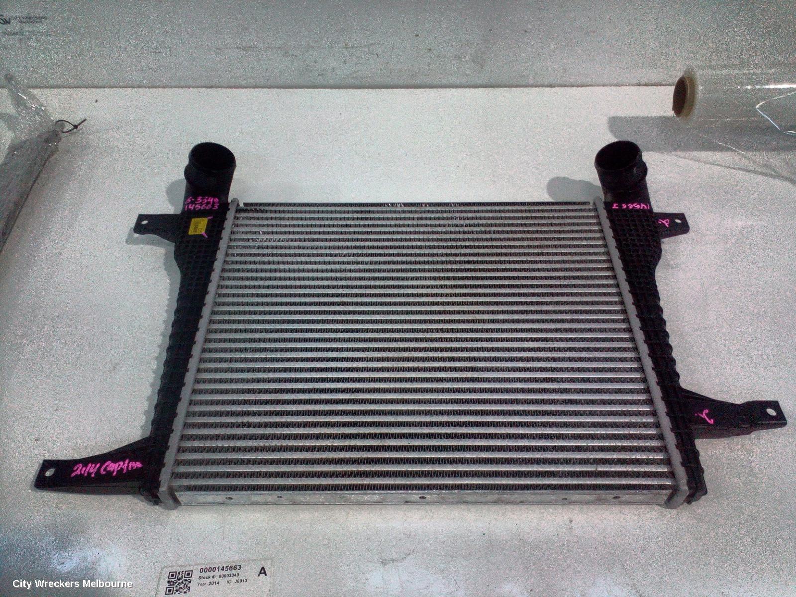 HOLDEN CAPTIVA INTERCOOLER, DIESEL, 2.2, CG, 01/2011 - 06/2018 - Image 1