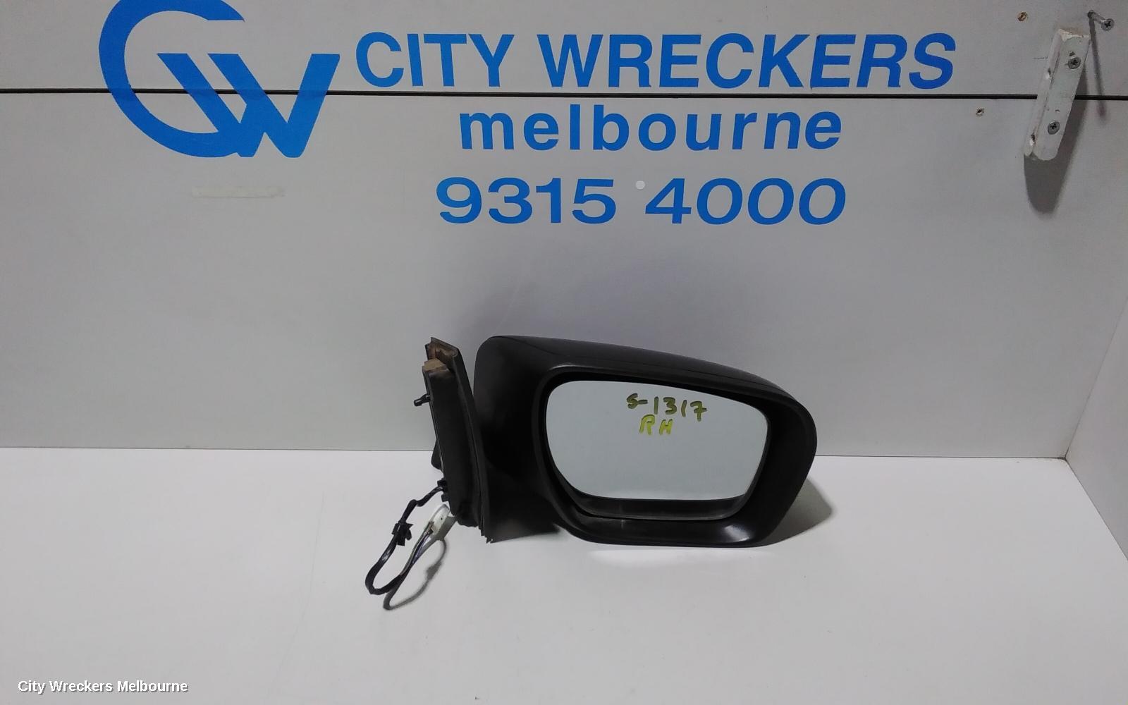 MAZDA CX7 RIGHT DOOR MIRROR, ER, HEATED, 6 WIRE TYPE, 11/2006 - 02/2012 - Image 1