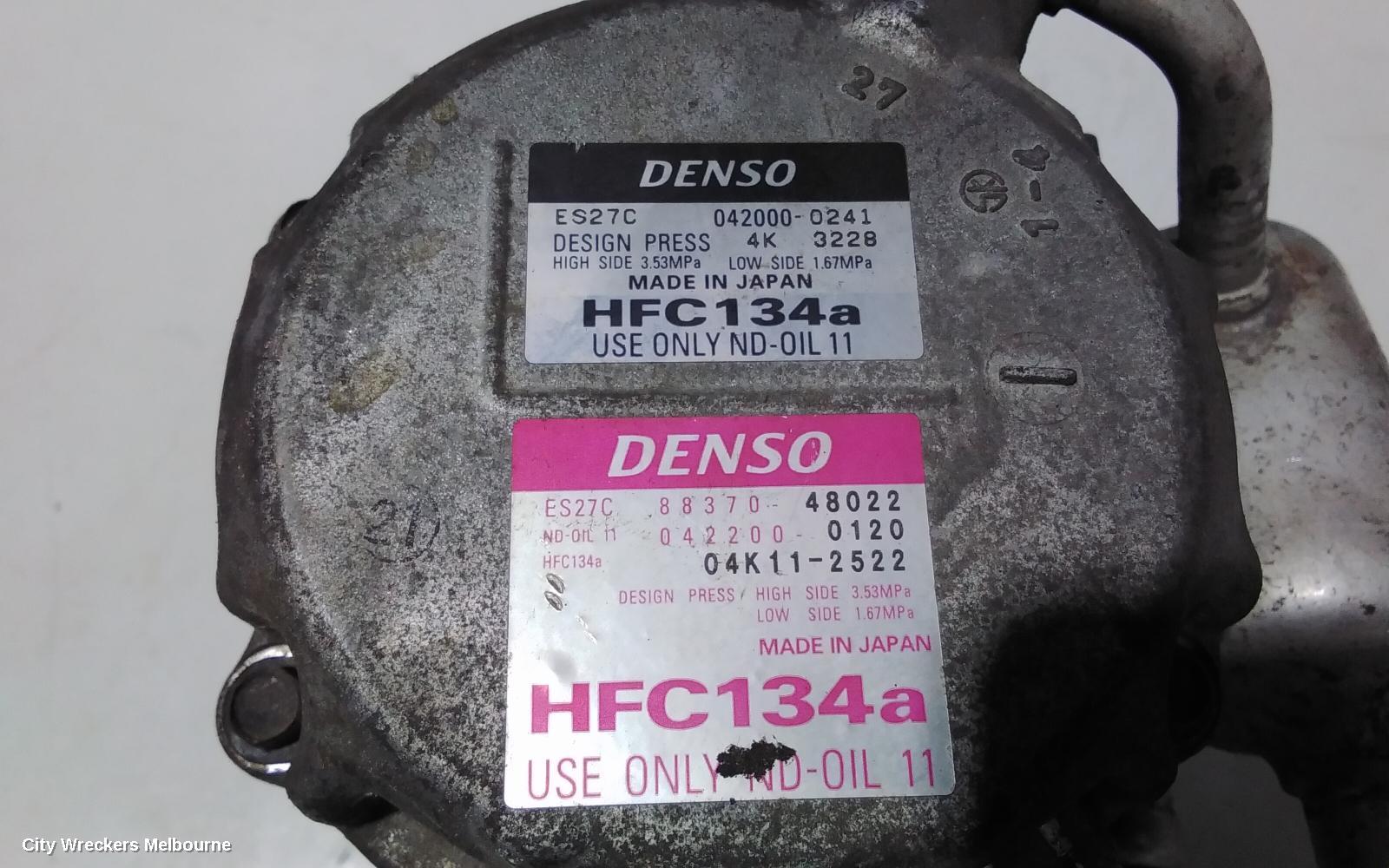 LEXUS RX SERIES A/C COMPRESSOR, GSU3#, 3.5, 2GR, RX350, 03/2006 - 11/2008 - Image 2