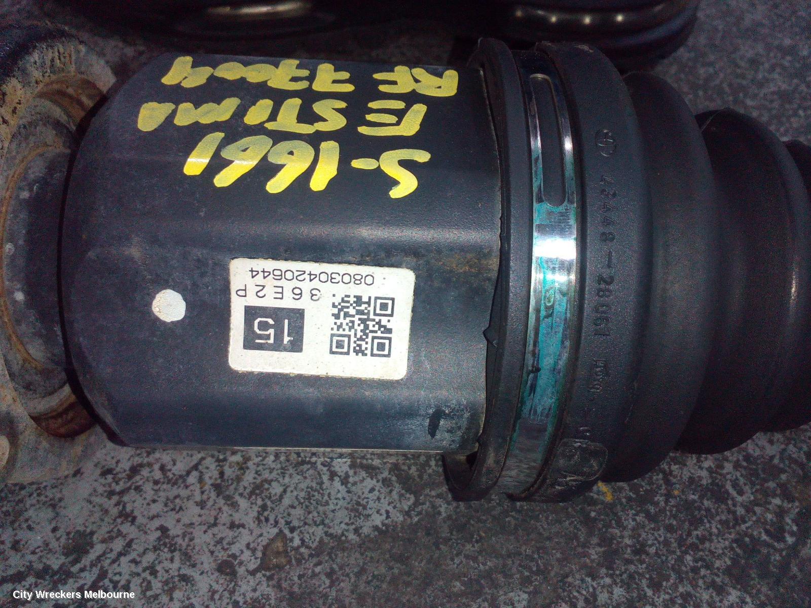 TOYOTA ESTIMA RIGHT DRIVESHAFT, XR50, 05-19 - Image 1