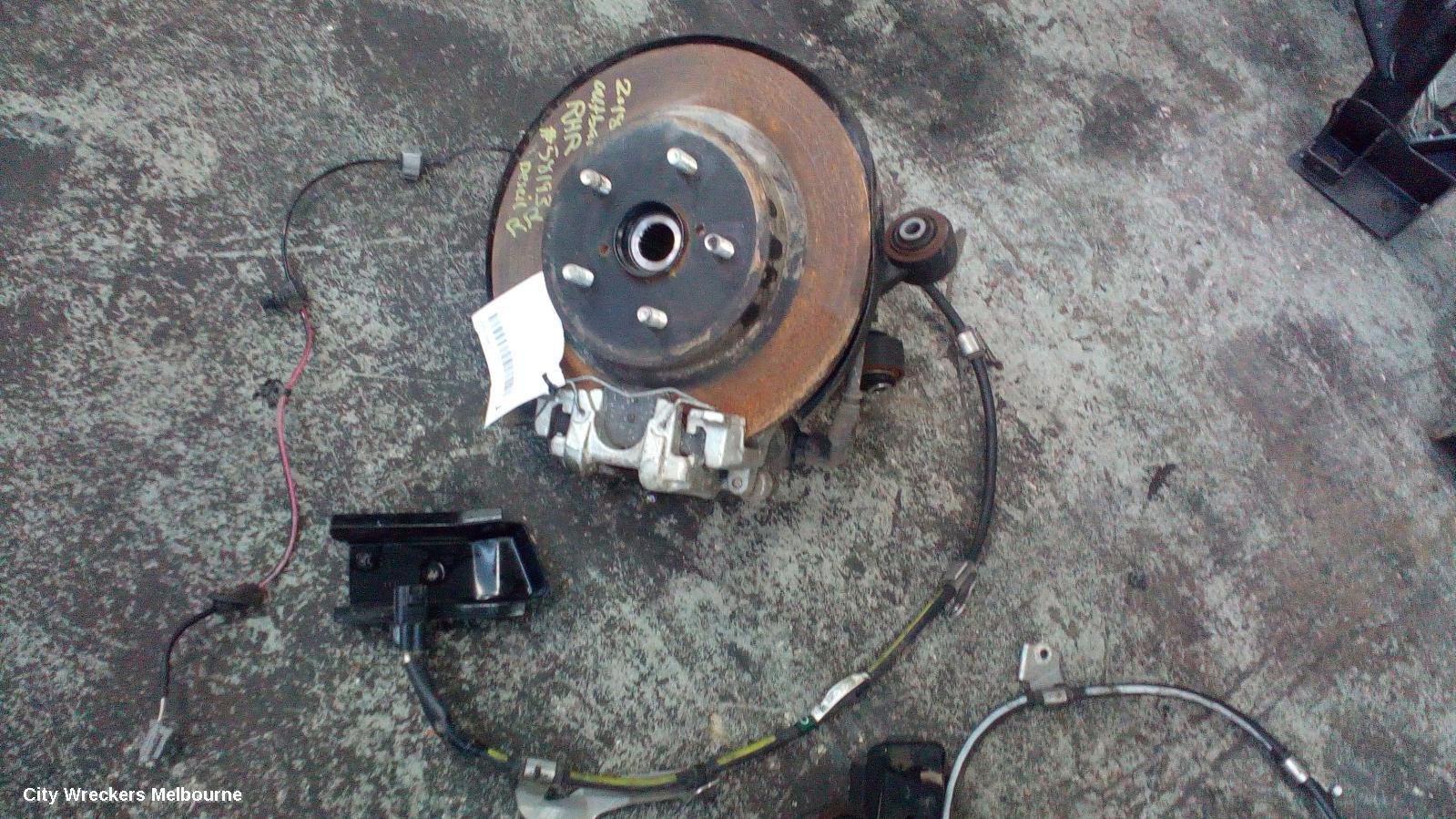 SUBARU OUTBACK RIGHT REAR HUB ASSEMBLY, 6TH GEN, 08/2014 - 12/2020 - Image 1