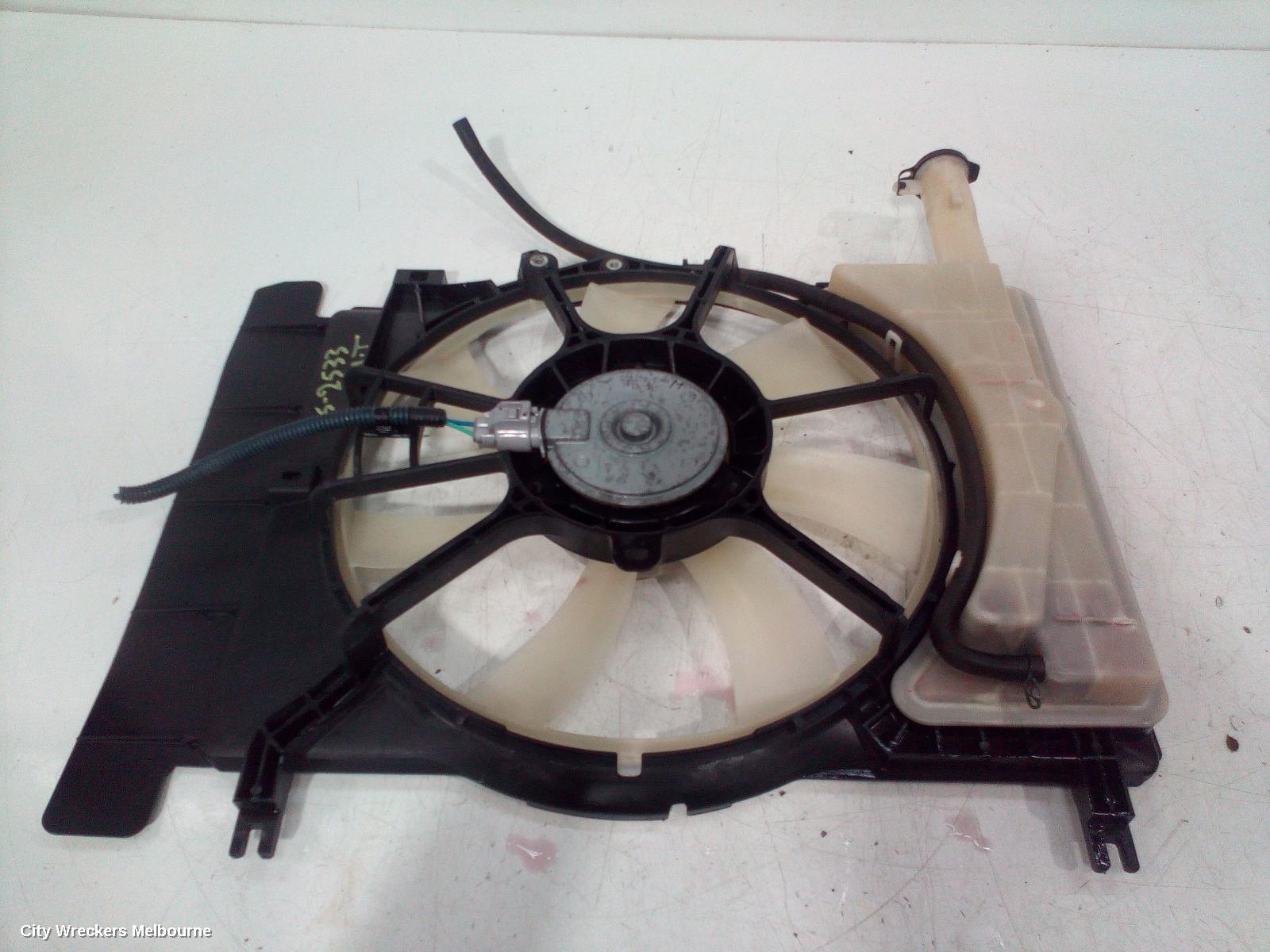 TOYOTA YARIS FAN, RADIATOR FAN, 1.5, PETROL, 1NZ, NCP9#-NCP13#, 04-01/2020/19 - Image 3