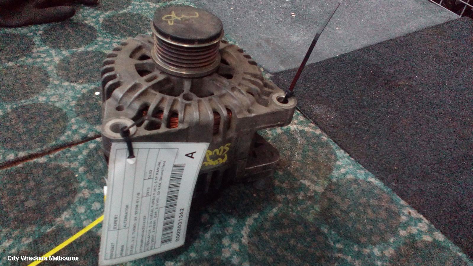 PEUGEOT EXPERT ALTERNATOR, DIESEL, 2.0, TURBO, G9, 09/2008 - 01/2015 - Image 2
