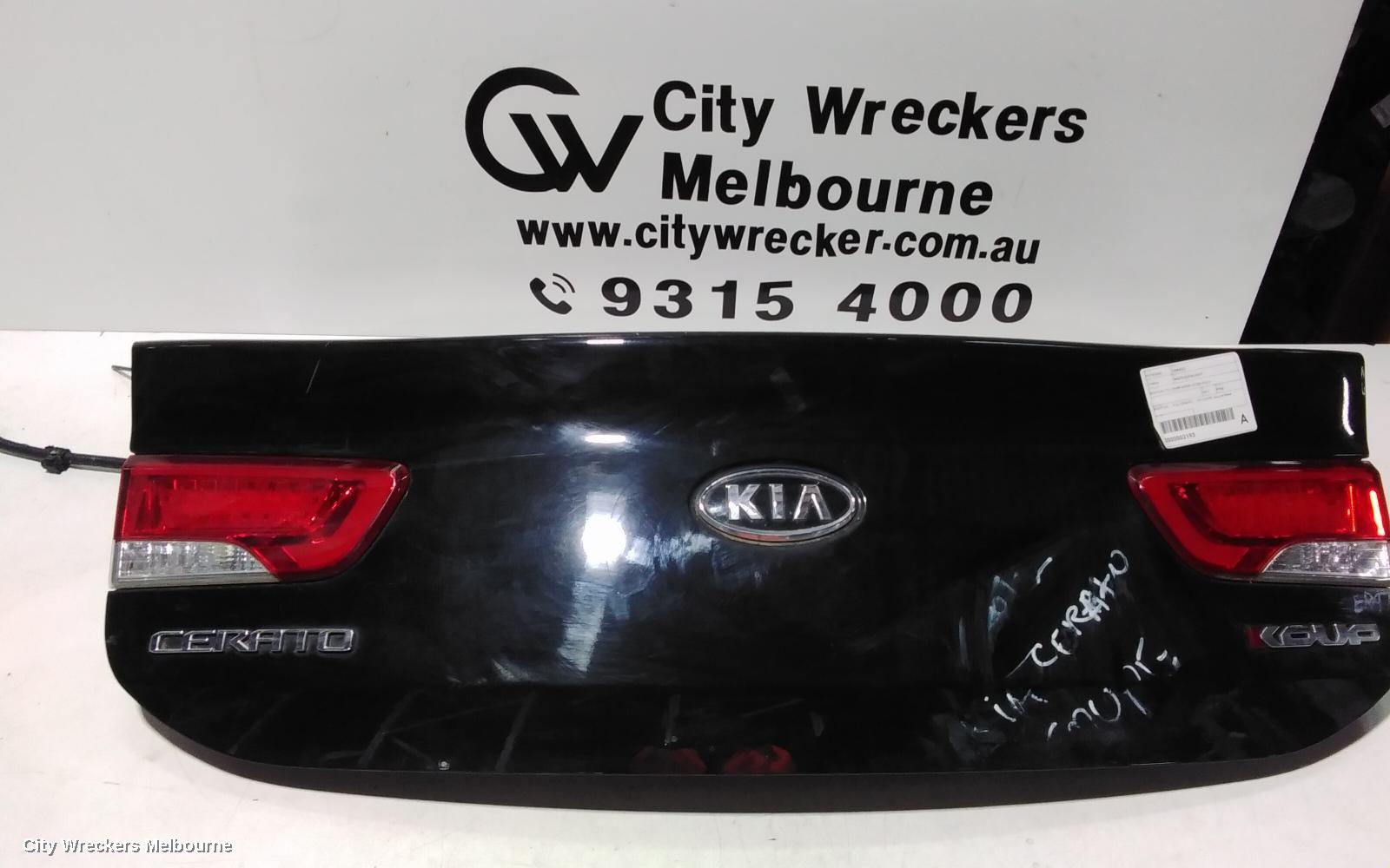 KIA CERATO BOOTLID/TAILGATE, BOOTLID, TD, COUPE/KOUP, 07/2009 - 03/2013 - Image 2