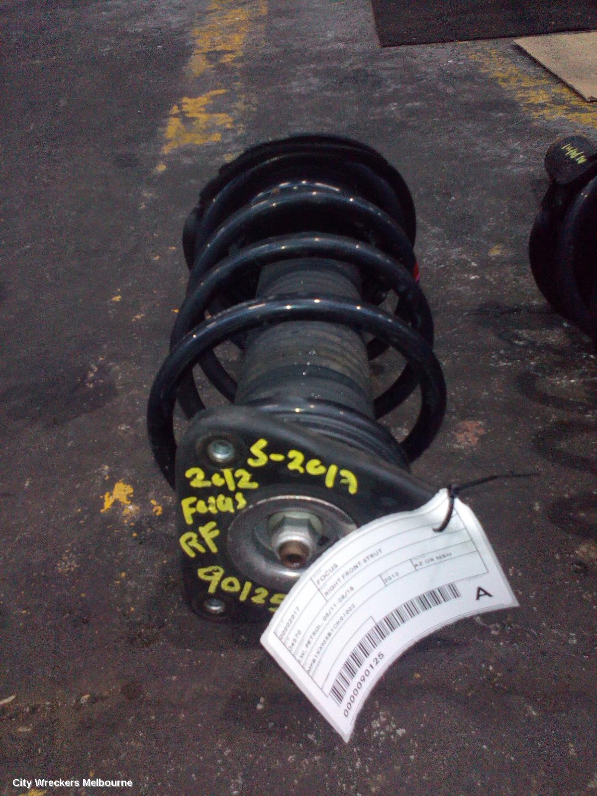FORD FOCUS RIGHT FRONT STRUT, LW, PETROL, 05/2011 - 08/2015 - Image 1