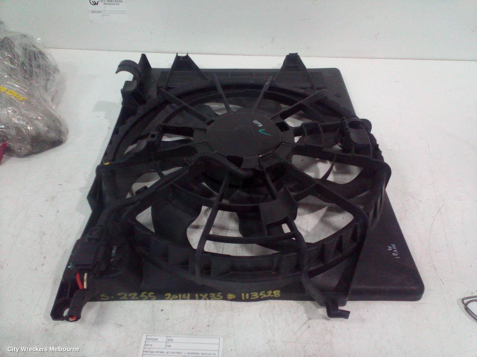 HYUNDAI IX35 FAN, RAD FAN, PETROL, SE (VIN TMAJ...), LM SERIES, 10/2012 - 01/2016 - Image 1