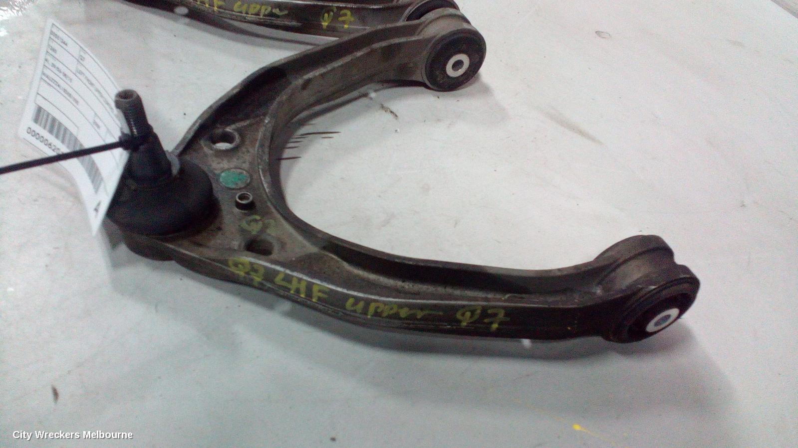 AUDI Q7 LEFT FRONT UPPER CONTROL ARM, 4L, 09/2006 - 08/2015 - Image 2