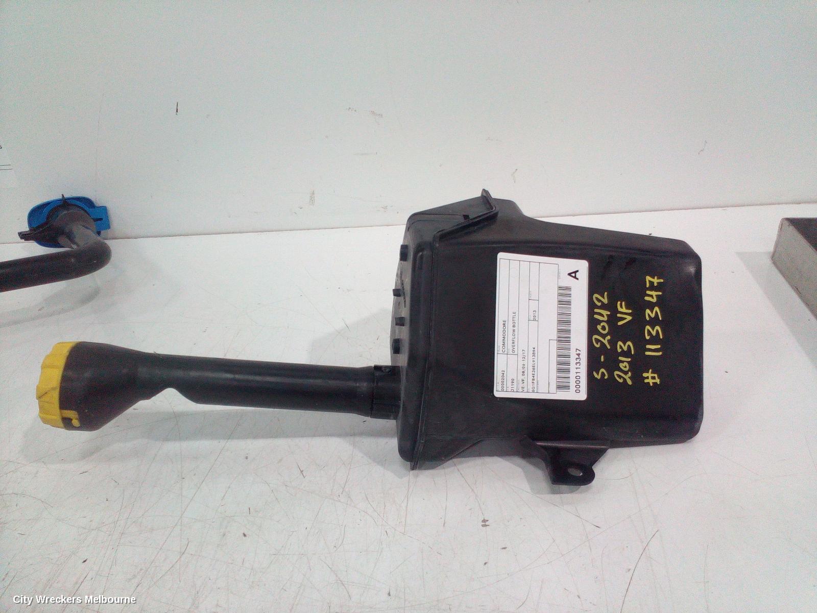 HOLDEN COMMODORE OVERFLOW BOTTLE, VE-VF, 08/2006 - 12/2017 - Image 3