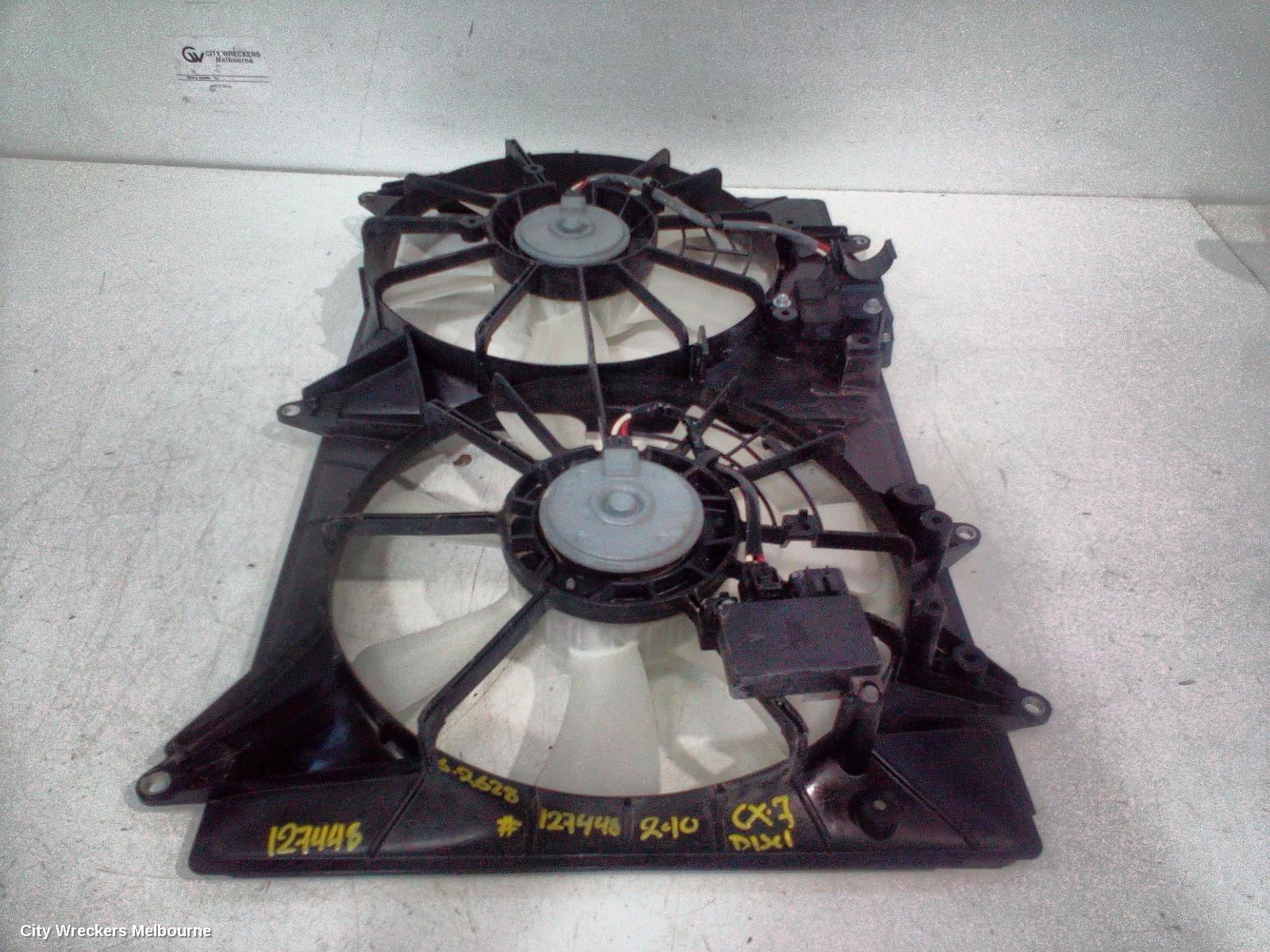 MAZDA CX7 FAN, DUAL FAN ASSY, 2.2, R2, TURBO, ER, 06/2009 - 02/2012 - Image 2