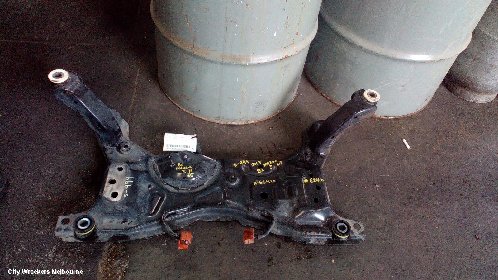 MAZDA 3 FRT XMEMBER/CRADLE, BL, 2.0, PETROL, ISTOP/SKYACTIVE, 10/2011 - 10/2013 - Image 1