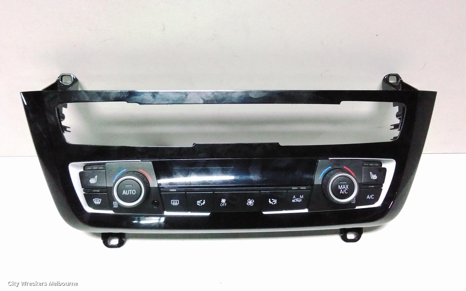 BMW 3 SERIES HEATER/AC CONTROLS, F30/F31/F34, BLACK TRIM, W/ HEATED SEATS TYPE, 07/2015 - 12/2019 - Image 2