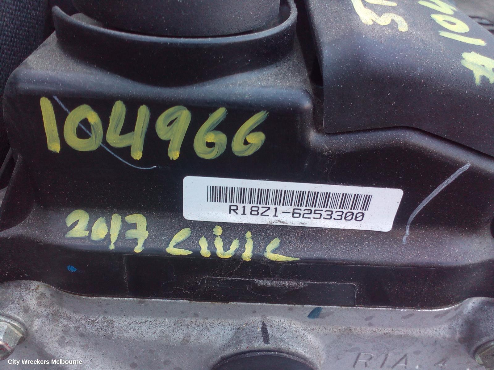 HONDA CIVIC ENGINE, PETROL, 1.8, 10TH GEN, 05/2016 ONWARDS - Image 2