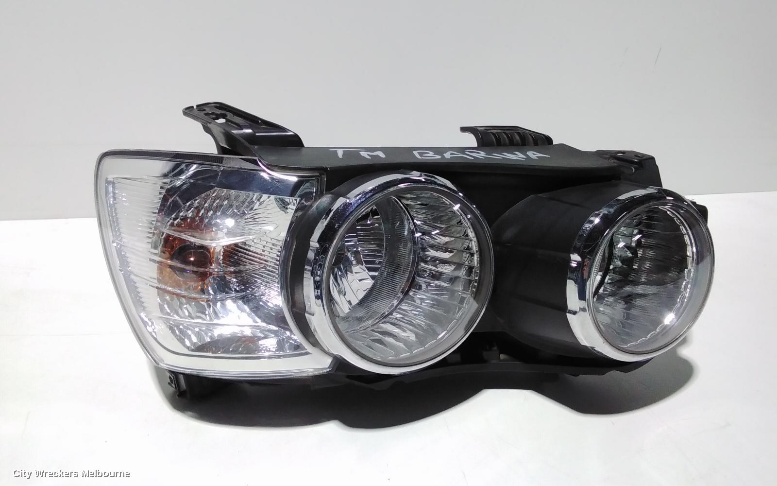 HOLDEN BARINA RIGHT HEADLAMP, TM, W/ CHROME RING TYPE, 08/2011 - 08/2016 - Image 3