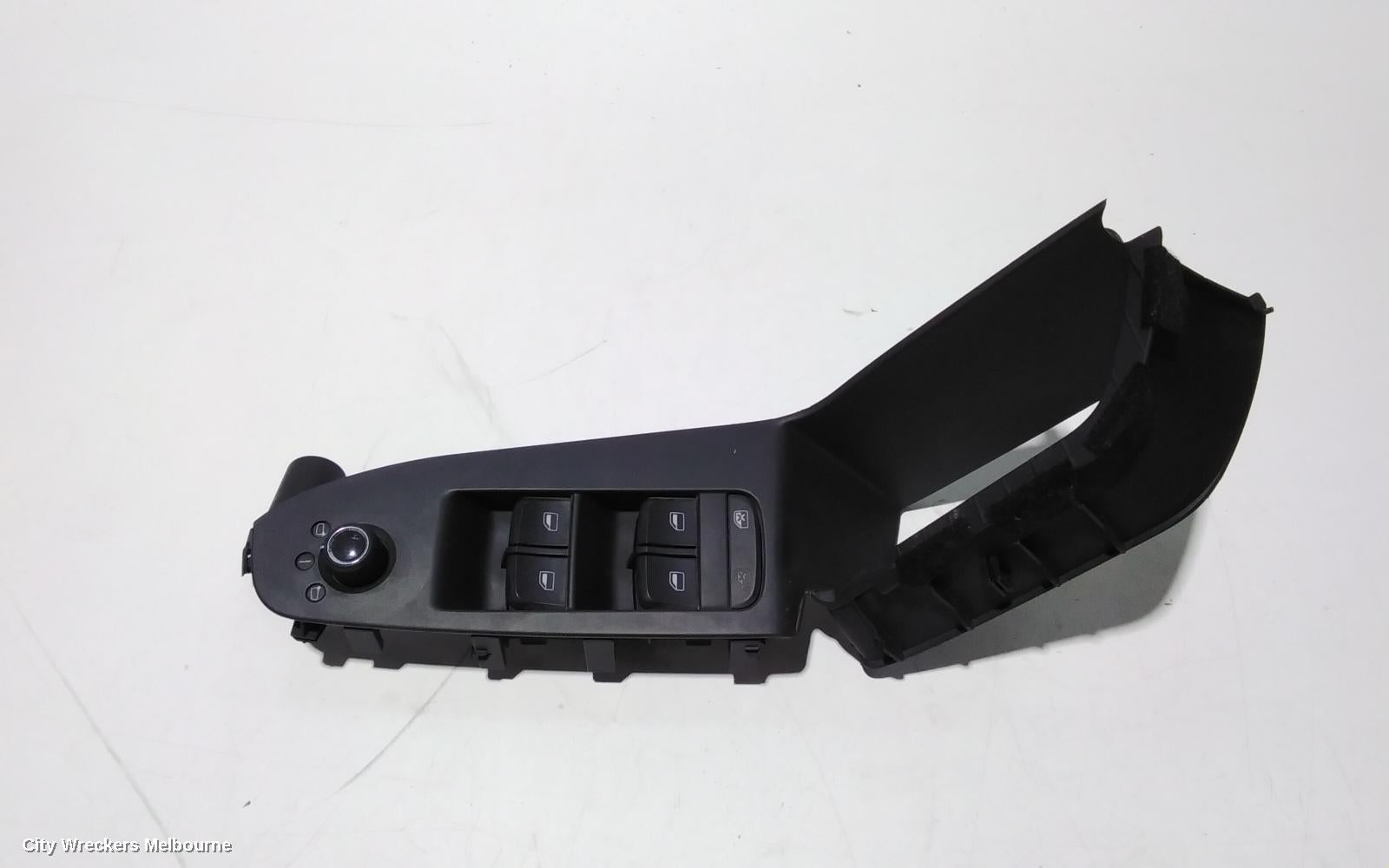 AUDI A4 PWR DR WIND SWITCH, RH FRONT (MASTER SWITCH), B8 8K, 02/2008 - 06/2012 - Image 1