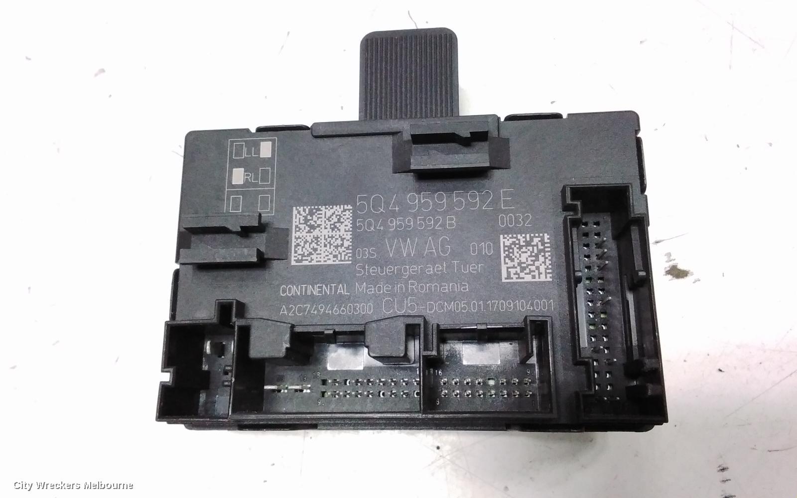 SKODA OCTAVIA LEFT FRONT WINDOW REG/MOTOR, NE, 09/2013 - 09/2020 - Image 3