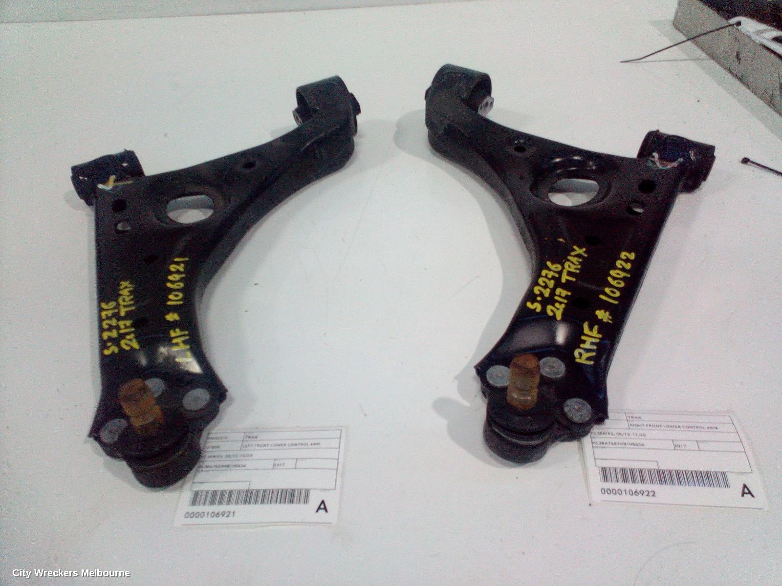 HOLDEN TRAX RIGHT FRONT LOWER CONTROL ARM, TJ SERIES, 08/2013 - 12/2020 - Image 3