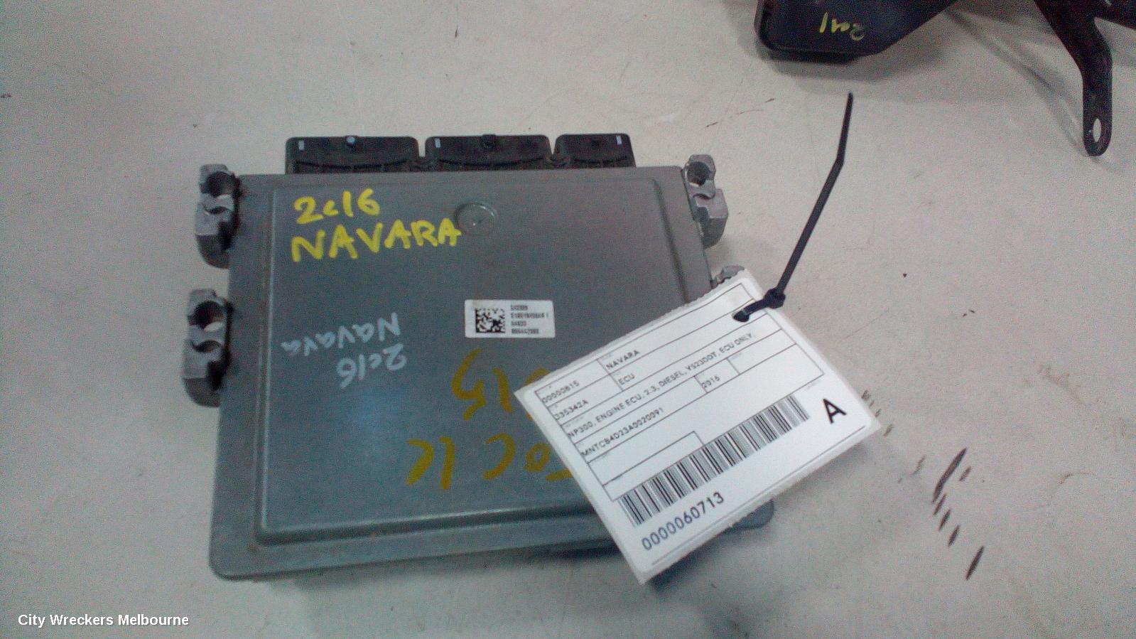 NISSAN NAVARA ECU, NP300, ENGINE ECU, 2.3, DIESEL, YS23DDT, ECU ONLY, 05/2015 ONWARDS - Image 2