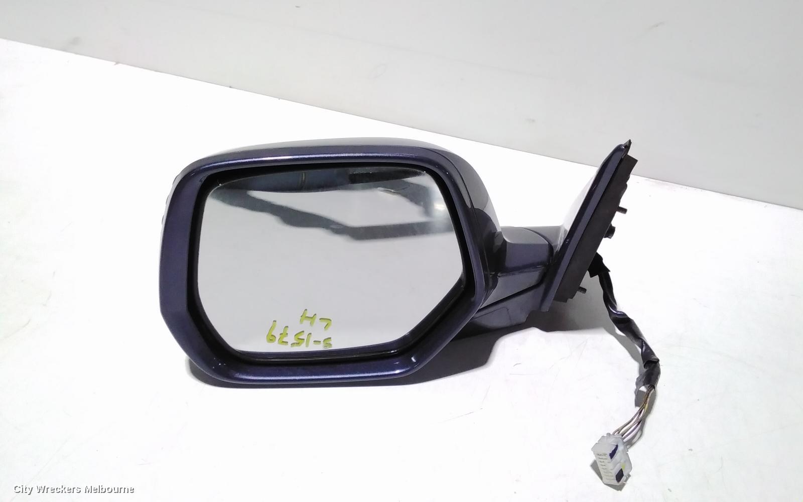 HONDA CRV LEFT DOOR MIRROR, RE, ELECT ADJ, POWER FOLD, COLOUR CODED, 03/2007 - 10/2012 - Image 2