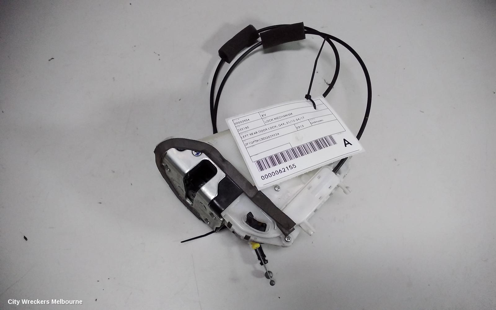 SUBARU XV DOOR/BOOT/GATE LOCK, LEFT REAR DOOR LOCK, G4X, 01/2012 - 04/2017 - Image 3