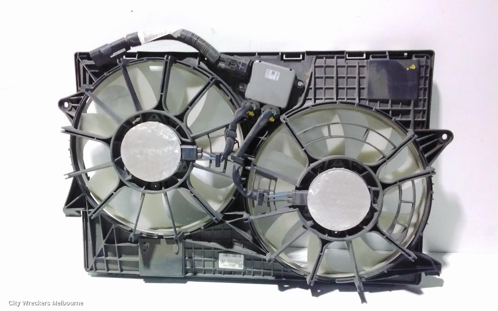 JEEP CHEROKEE FAN, DUAL FAN ASSY, 3.2, PETROL, KL, 02/2014 ONWARDS - Image 3