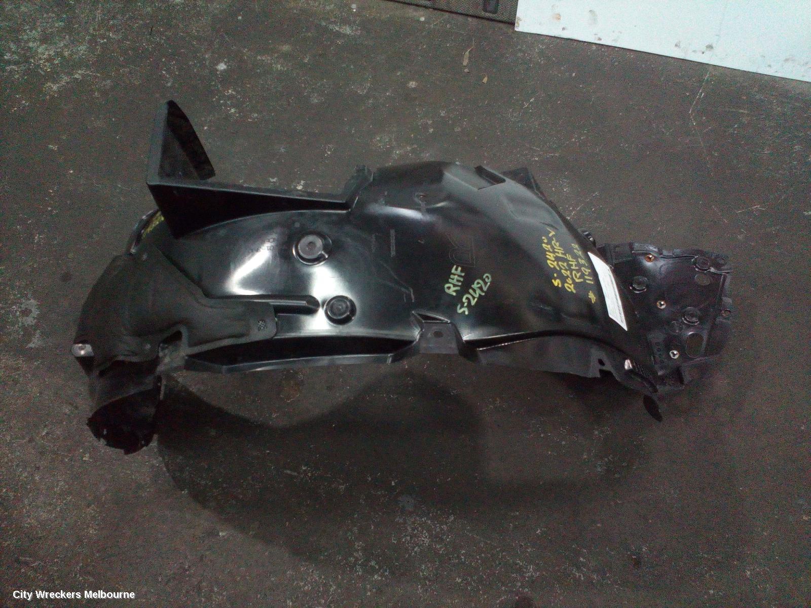 HONDA HRV RIGHT GUARD LINER, RV, FRONT, 12/2021 ONWARDS - Image 1