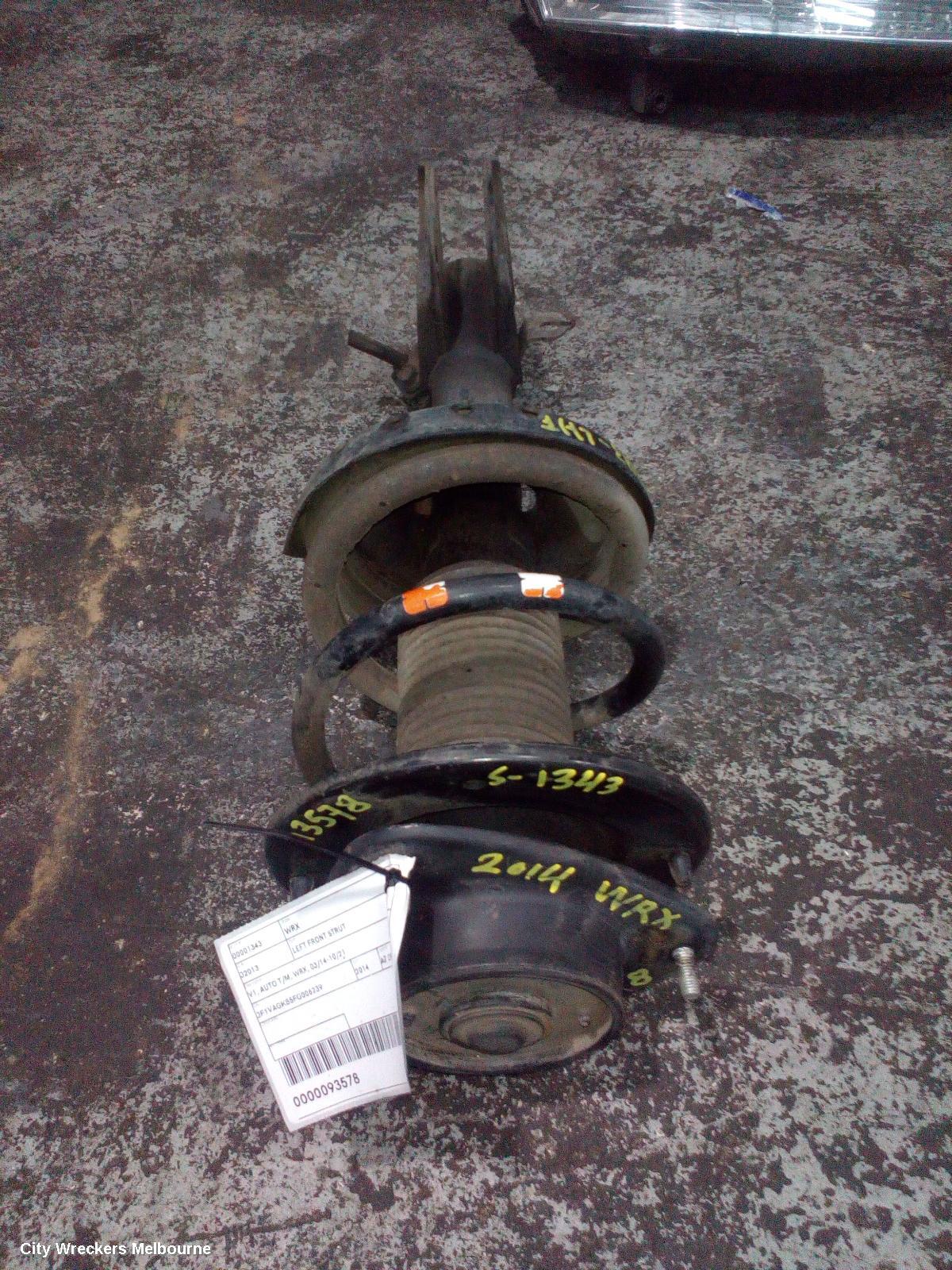 SUBARU WRX LEFT FRONT STRUT, V1, AUTO T/M, WRX, 03/2014 - 10/2021 - Image 2